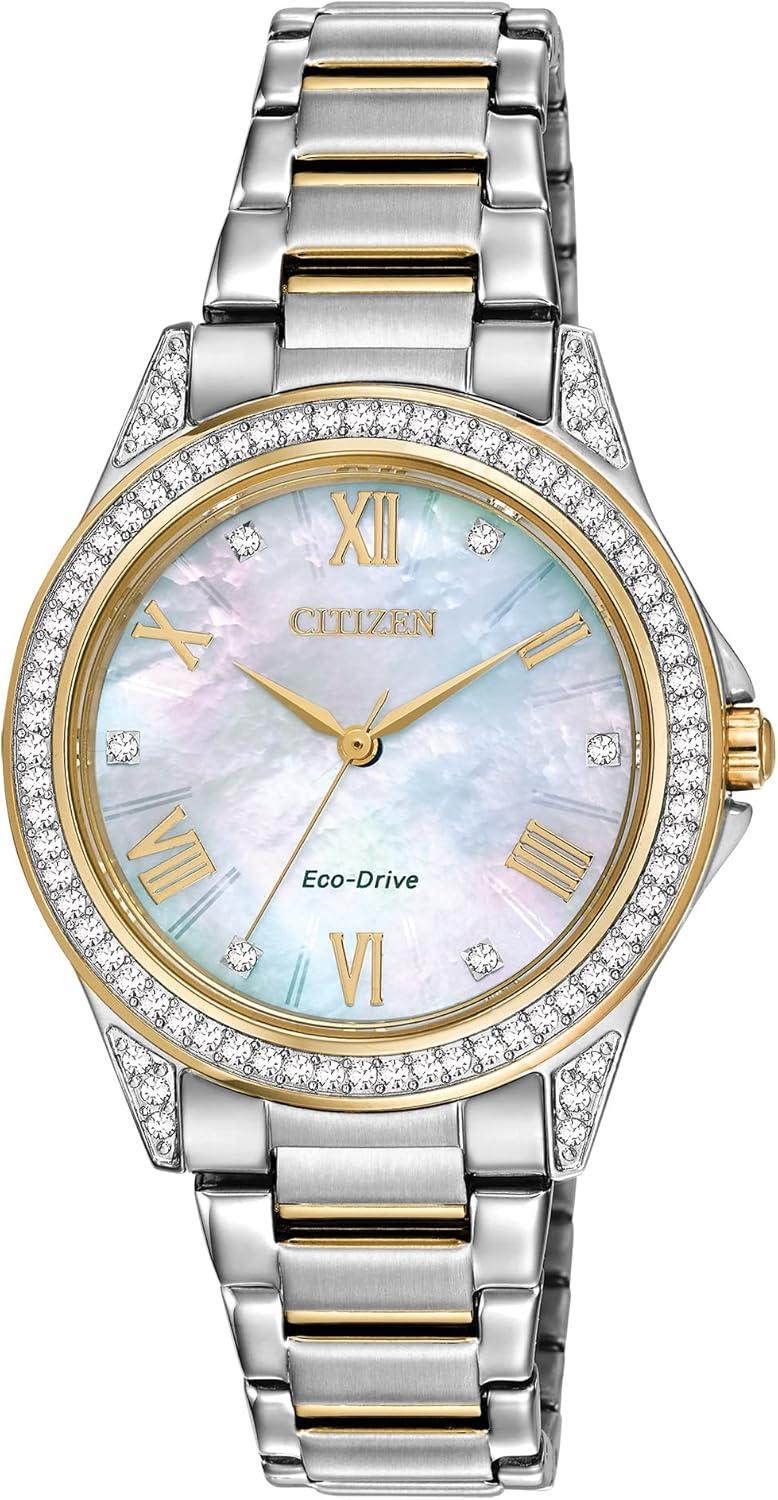 Citizen Women's Eco-Drive Dress Classic Crystal Watch - EM0234-59D