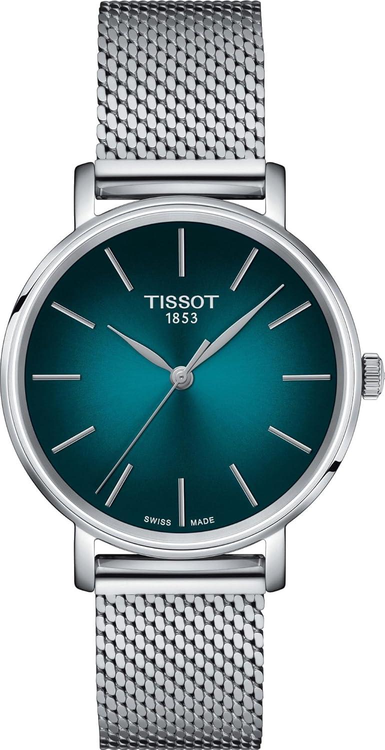 Tissot Unisex Everytime 34mm Quartz Watch - Timeless Elegance in Stainless Steel