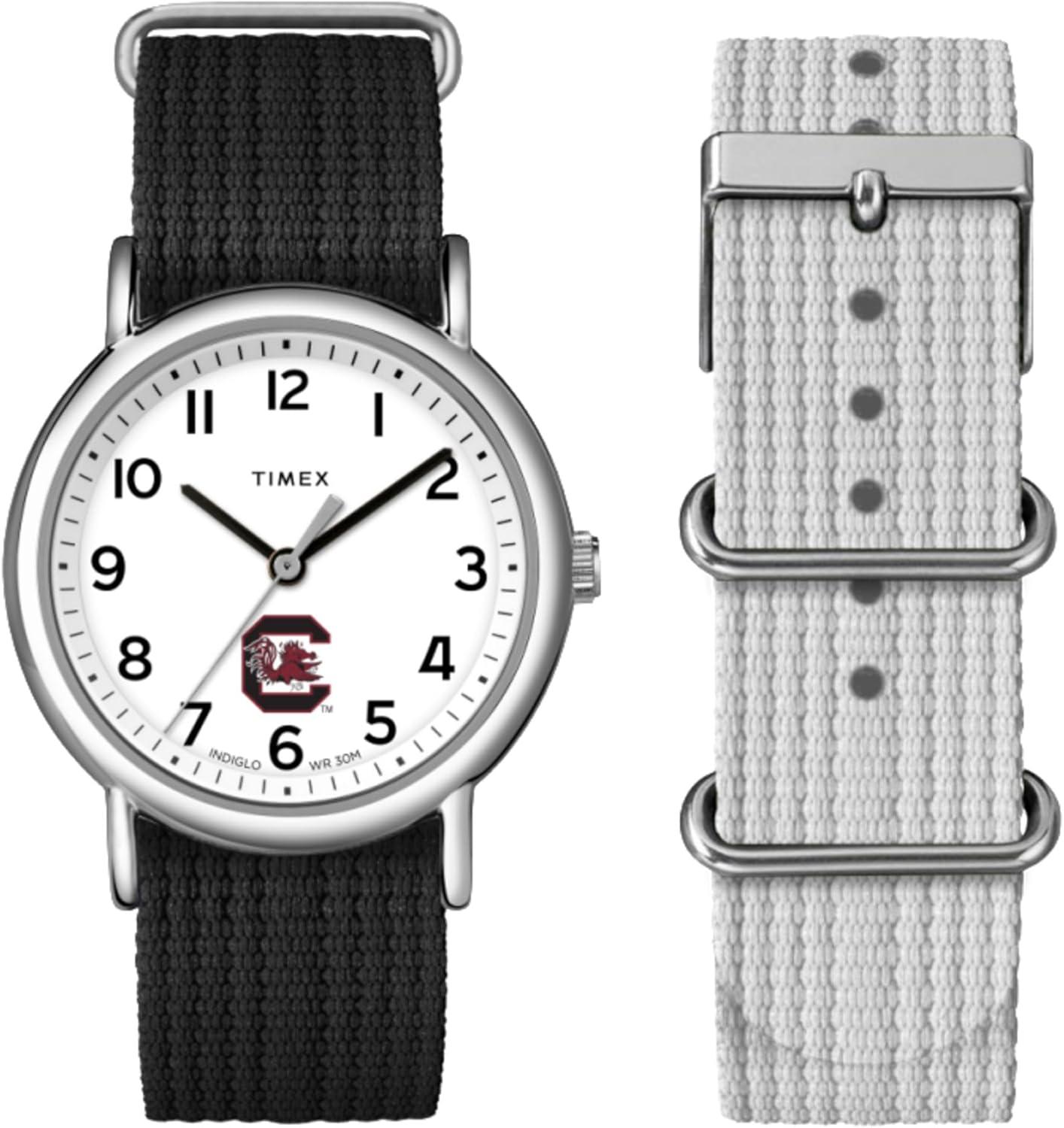 Timex Unisex Weekender Box Set 38mm Watch - South Carolina Gamecocks