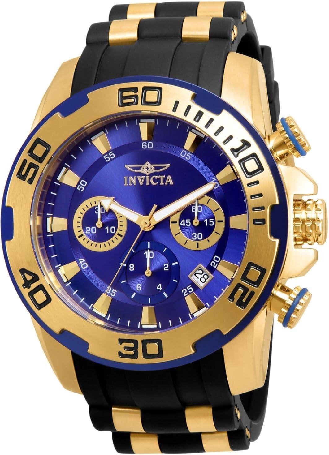 Invicta Men's 22313 Pro Diver Analog Display Quartz Black Watch