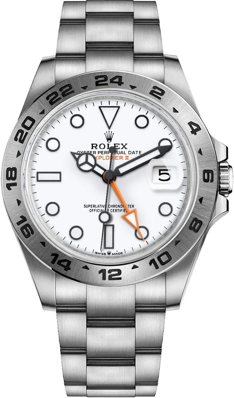 Rolex Explorer II Automatic Chronometer White Dial Men's Watch 226570WSO
