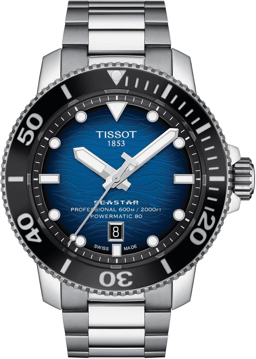 Tissot Seastar PRO 2K PW80 SS BR BL IND - Ultimate Dive Watch