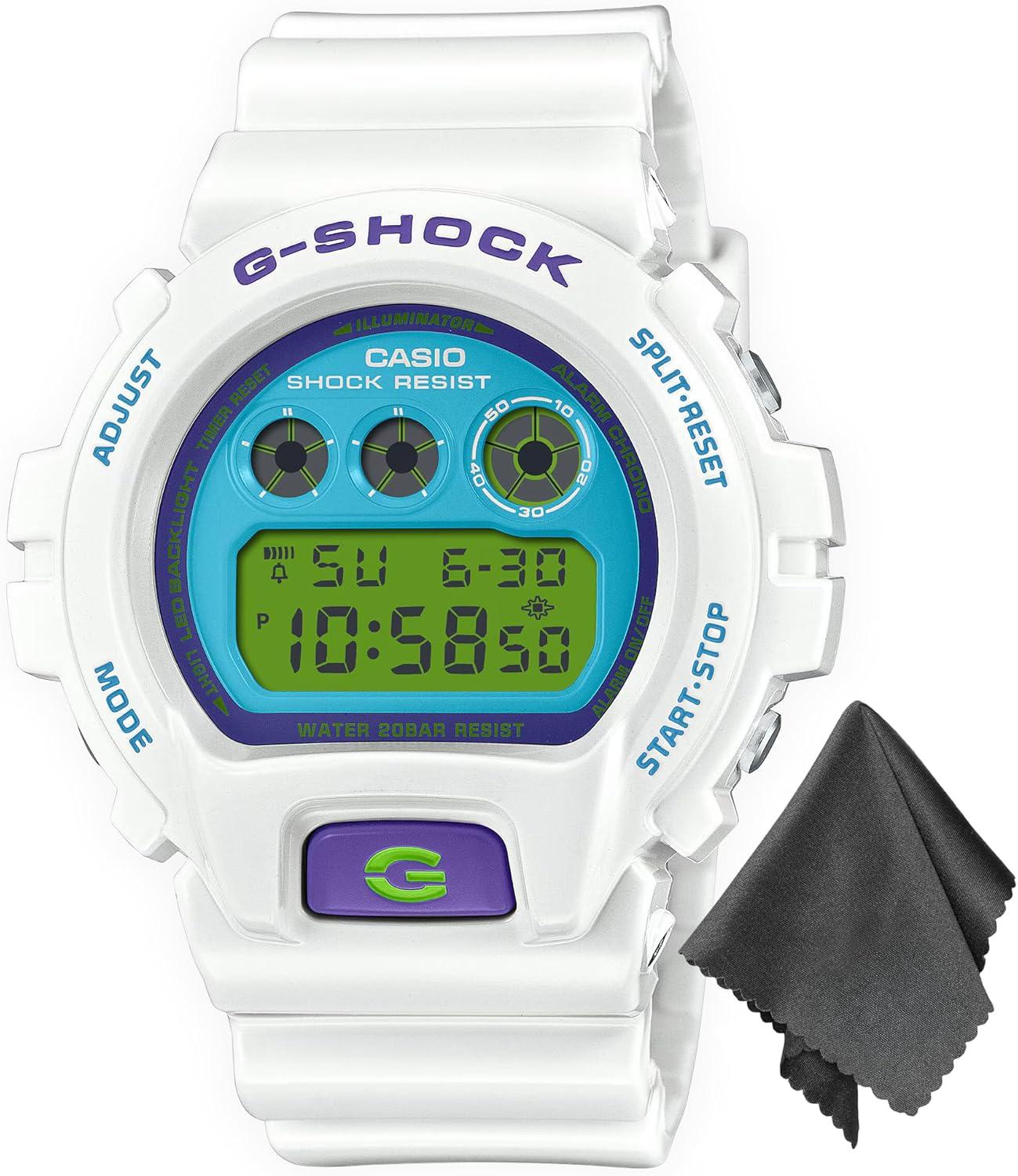G-Shock Watch Riot - White/Blue: The Ultimate Men's Timepiece