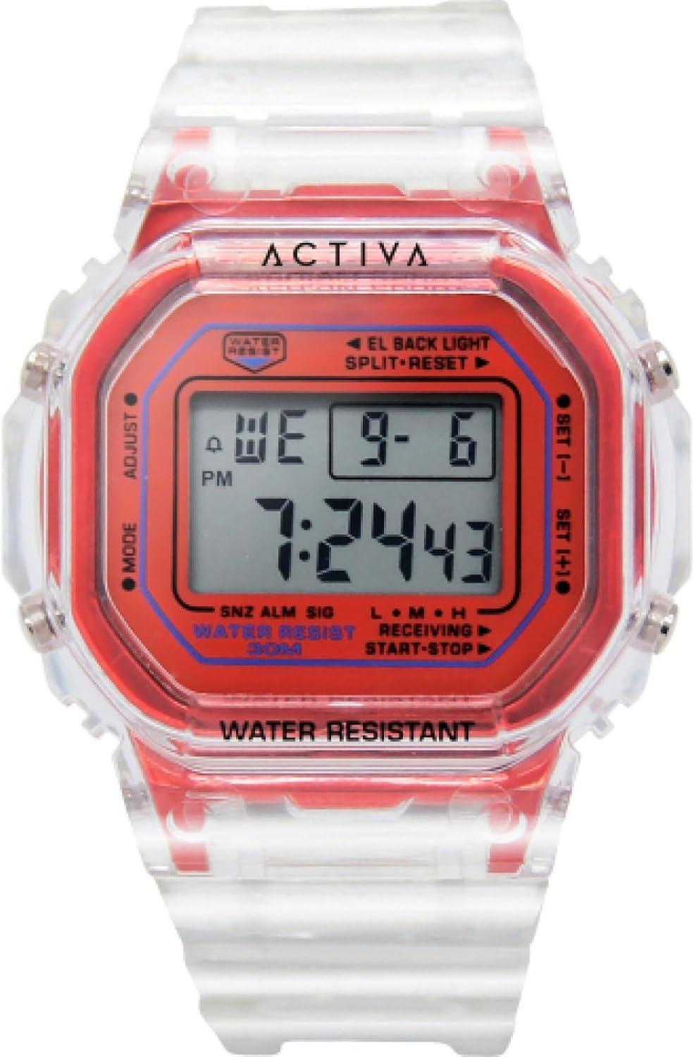 Invicta Shock Resistant Watch Clear Red - A Perfect Blend of Style and Durability