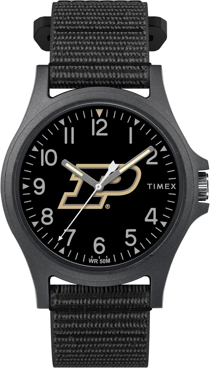 Timex Men's Collegiate Pride 40mm Watch – Purdue Boilermakers
