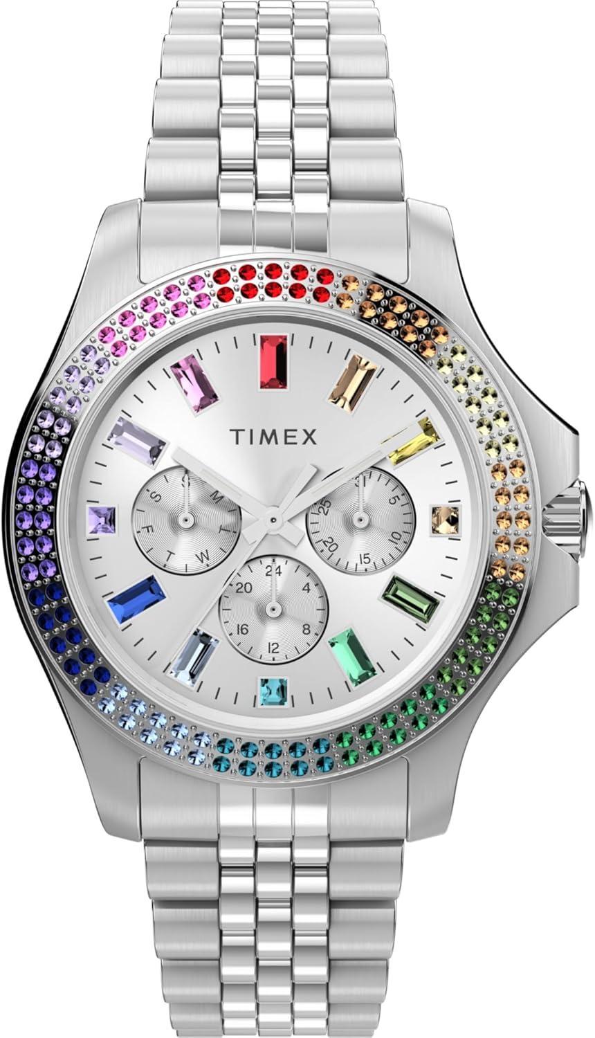 Timex Women's Kaia 40mm Watch - Silver-Tone Elegance