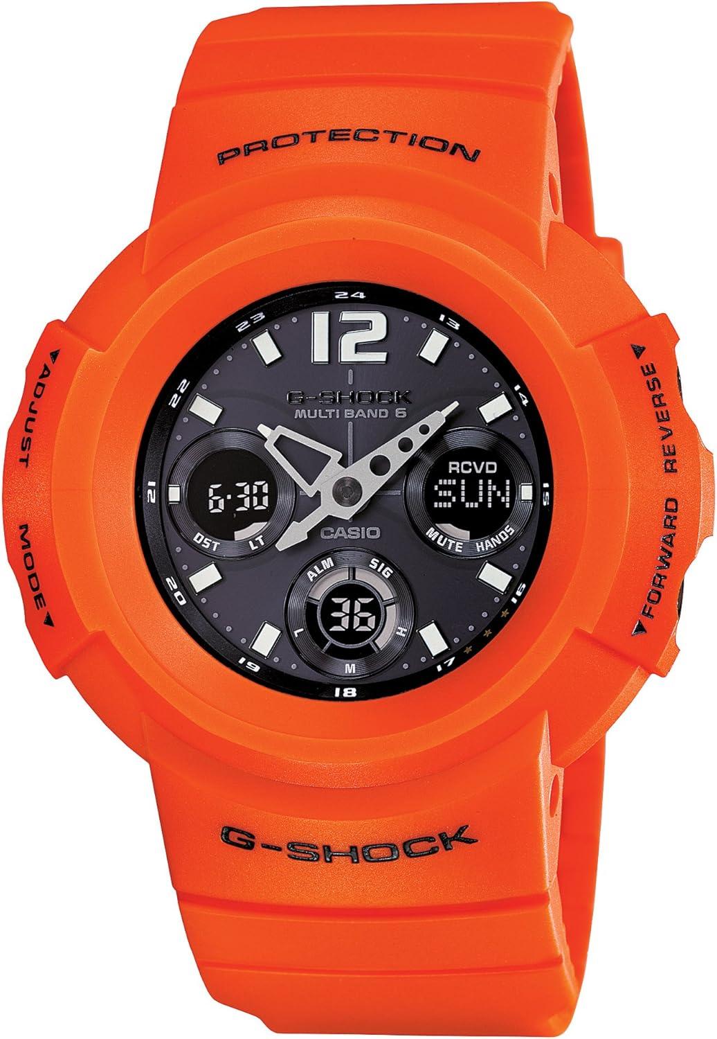 Casio G-Shock Rescue Orange Series Solar Multiband 6 AWG-M510MR-4AJF Men's Watch