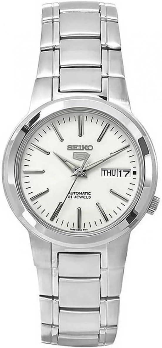 SEIKO 5 Automatic White Dial Men's Watch SNKA01