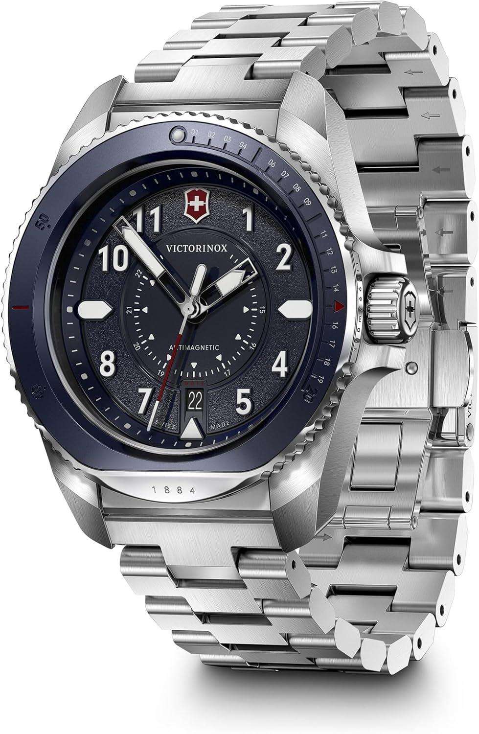 Victorinox Journey 1884 Quartz Watch with Silver Stainless Steel Case