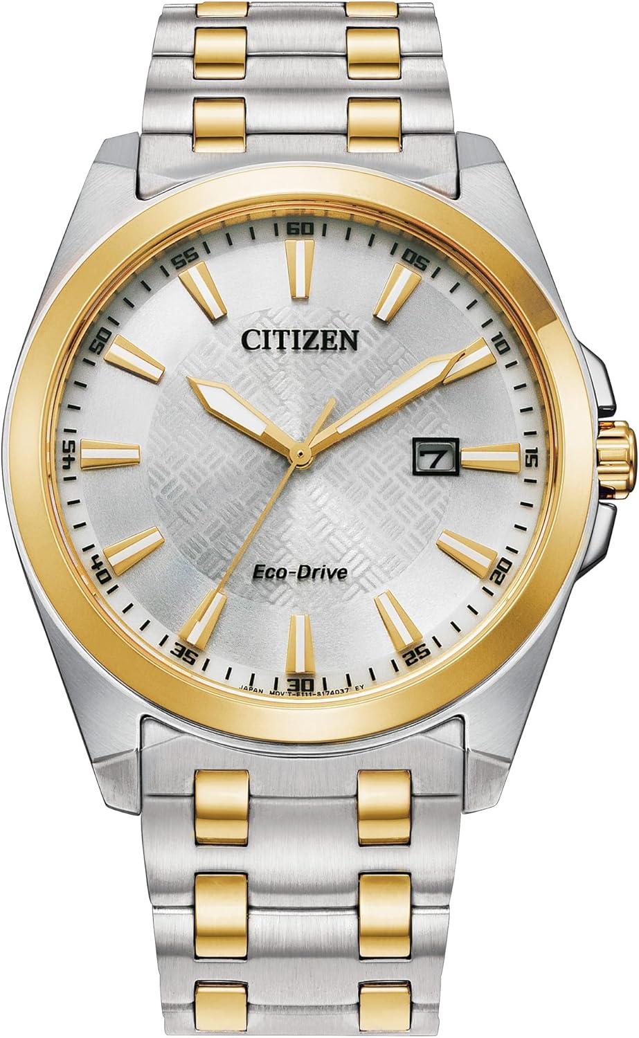 Citizen Men's Eco-Drive Classic Peyten Two-Tone Stainless Steel Watch