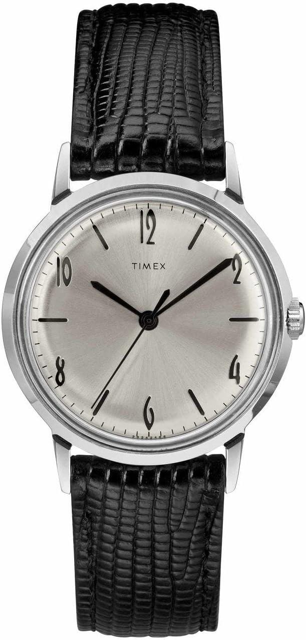 Timex Marlin 34mm Hand Wind 1960s Reissue Watch