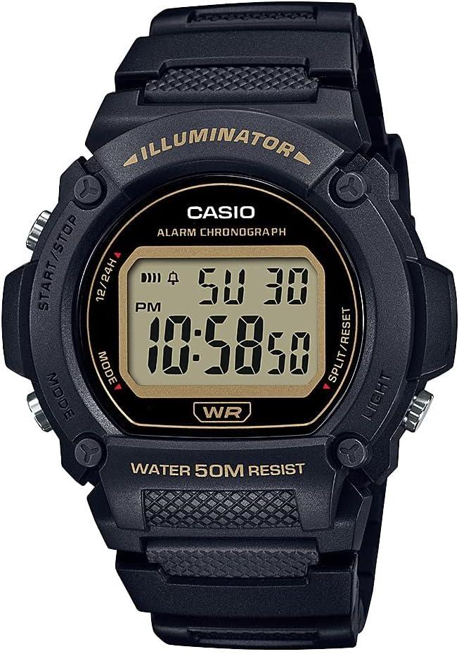 Casio W219H-1A2V Digital Watch: Style Meets Functionality