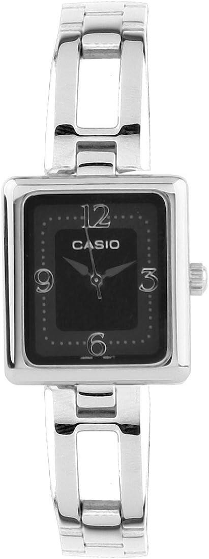 Casio LTP1346D-1CDF Women's Metal Fashion Standard Black Dial Bracelet Watch