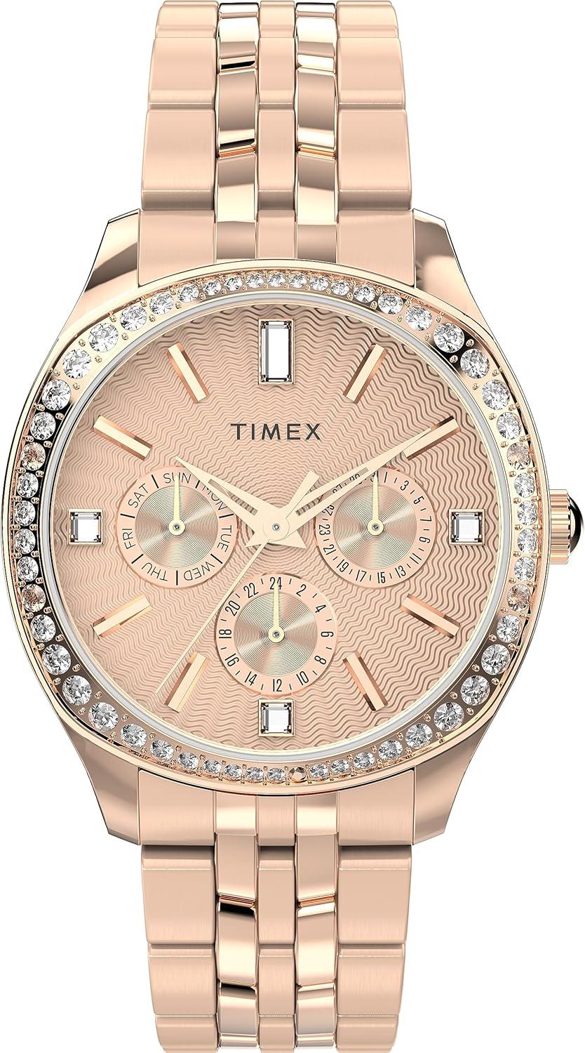 Timex Women's Ariana 36mm Watch - Rose Gold-Tone Bracelet