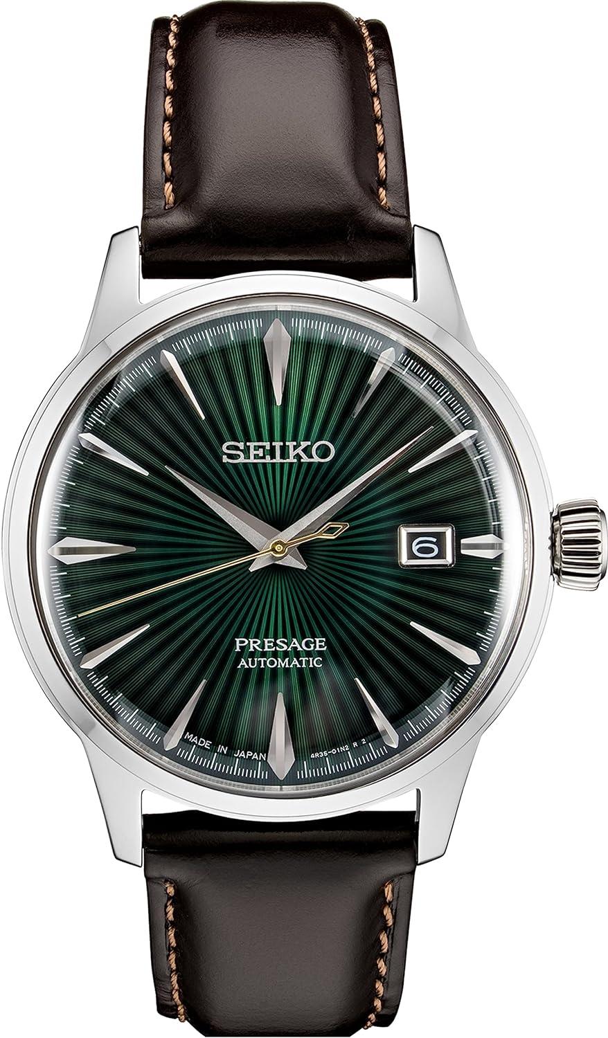 Seiko SRPD37 Presage Men's Watch Brown 40.5mm Stainless Steel