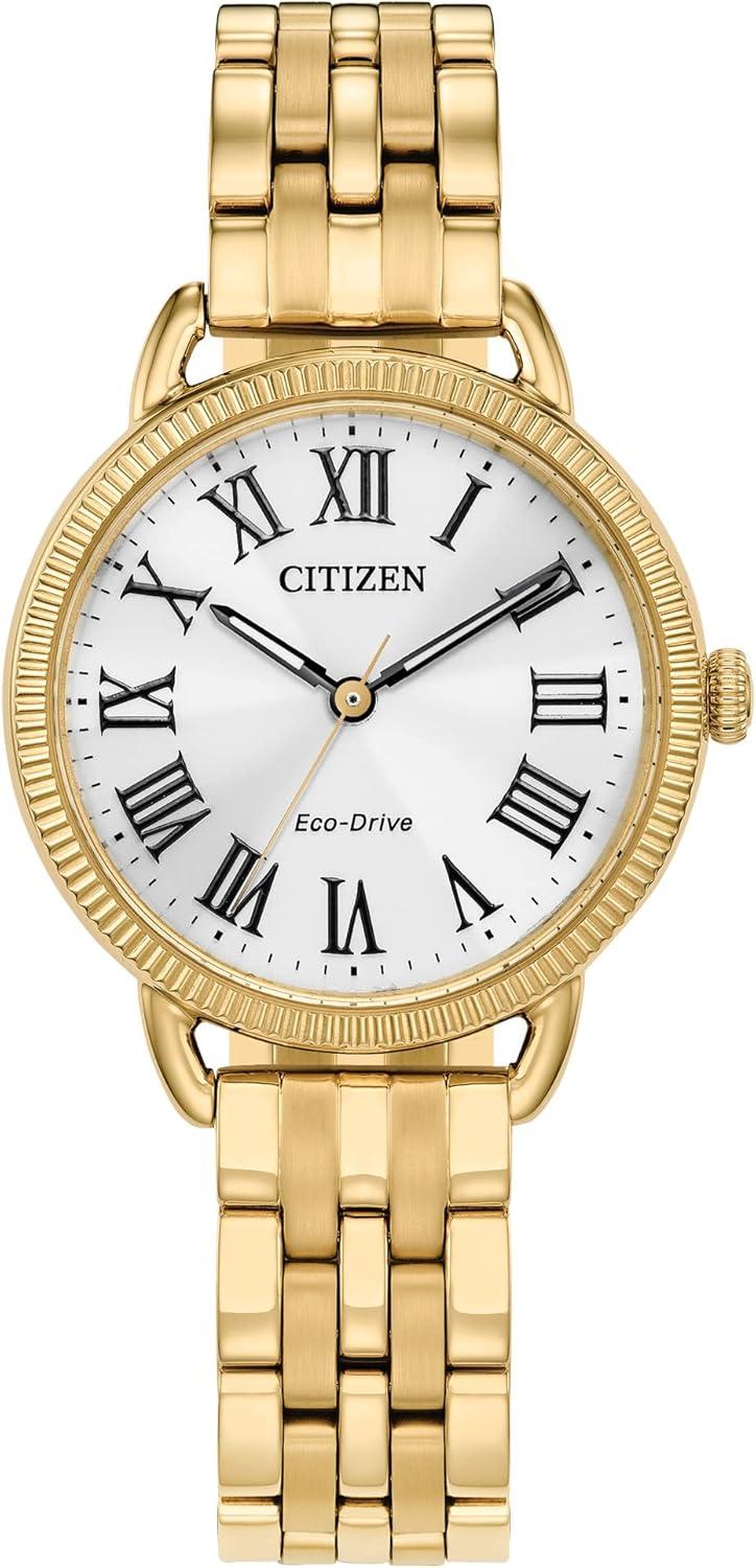 Citizen Ladies' Eco-Drive Classic Watch in Gold-Tone Stainless Steel