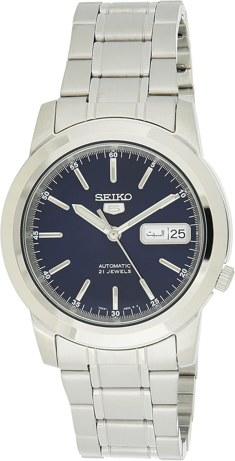 Seiko Men's SNKE51K1S Stainless-Steel Analog with Blue Dial Watch