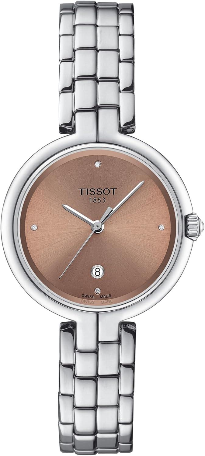 Tissot Women's Flamingo 316L Stainless Steel Case Quartz Watch