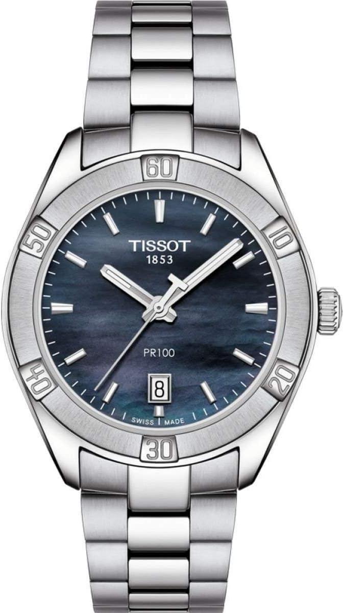 Tissot Women's PR 100 Sport Chic 316L Stainless Steel Quartz Watch