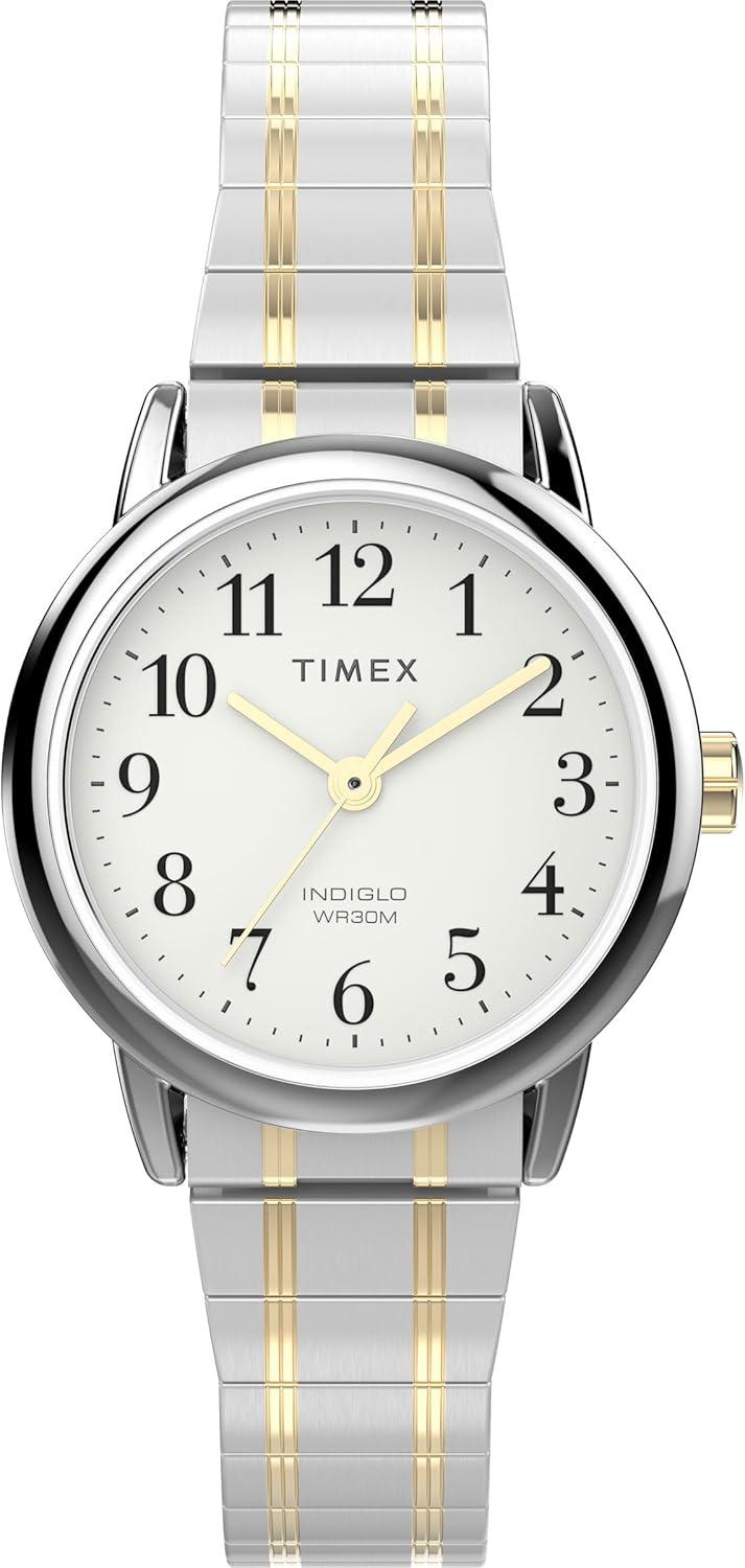 Timex Women's Easy Reader 25mm Watch - Two-Tone Expansion Band