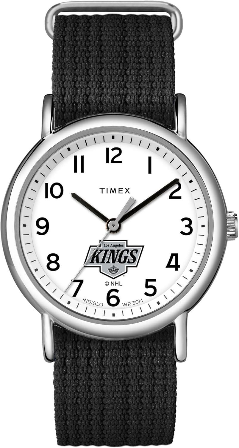 TIMEX Unisex Weekender 38mm Watch - LA Kings Edition