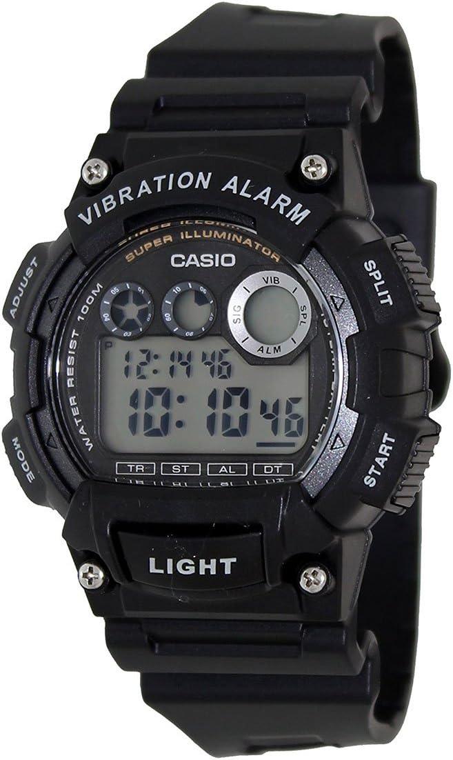 Casio Men's Light Black Resin Digital Watch