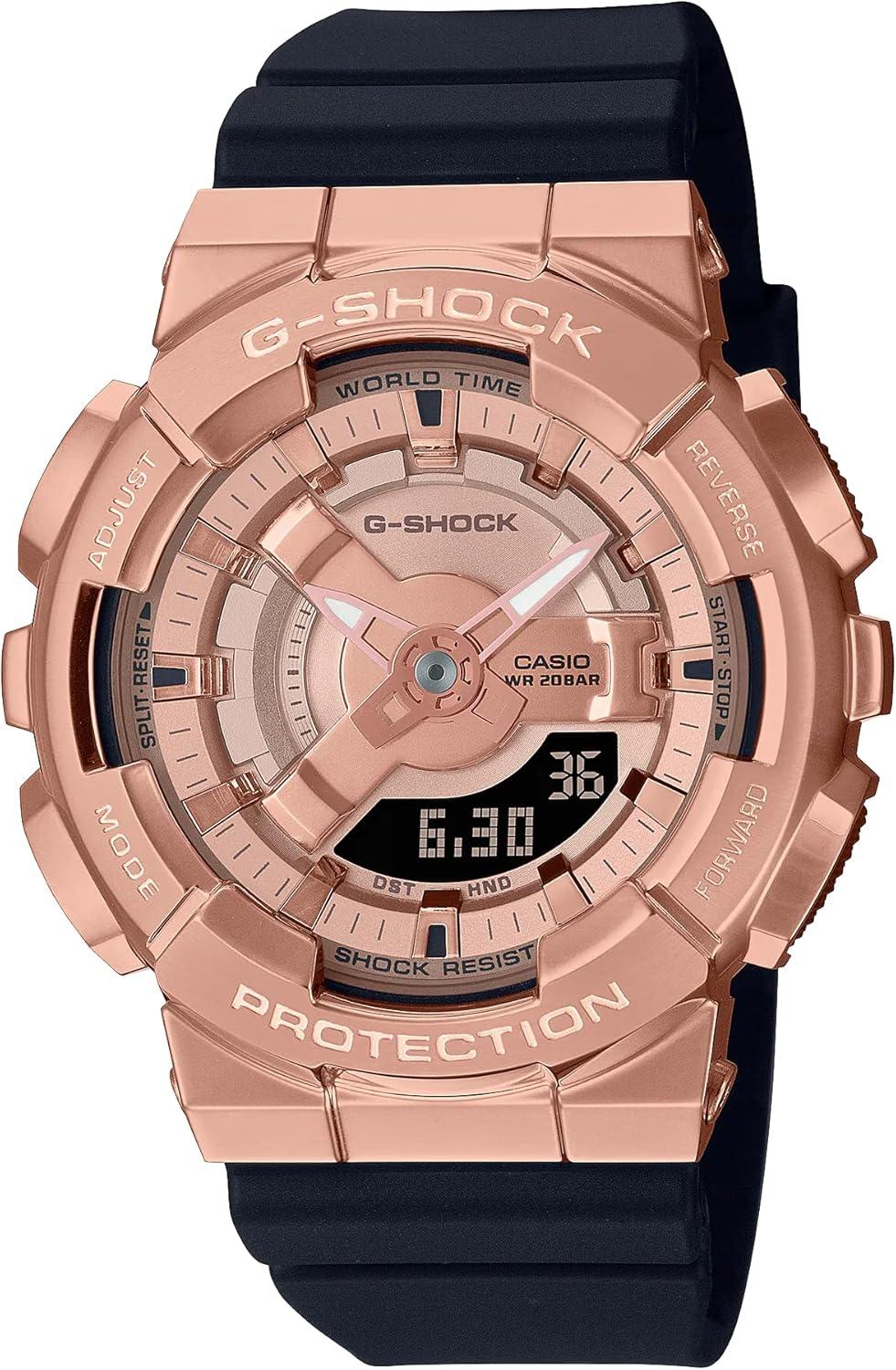Casio G-Shock GM-S110PG-1A Wristwatch: Stylish and Durable for Boys