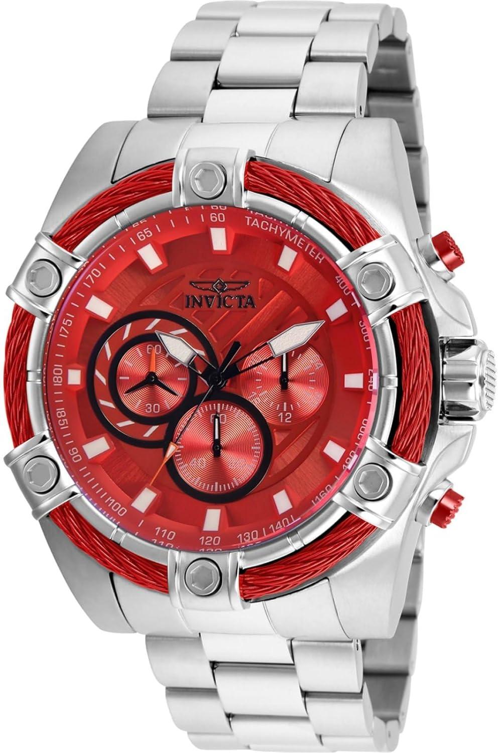 Invicta Men's 25514 Bolt Analog Display Quartz Silver Watch