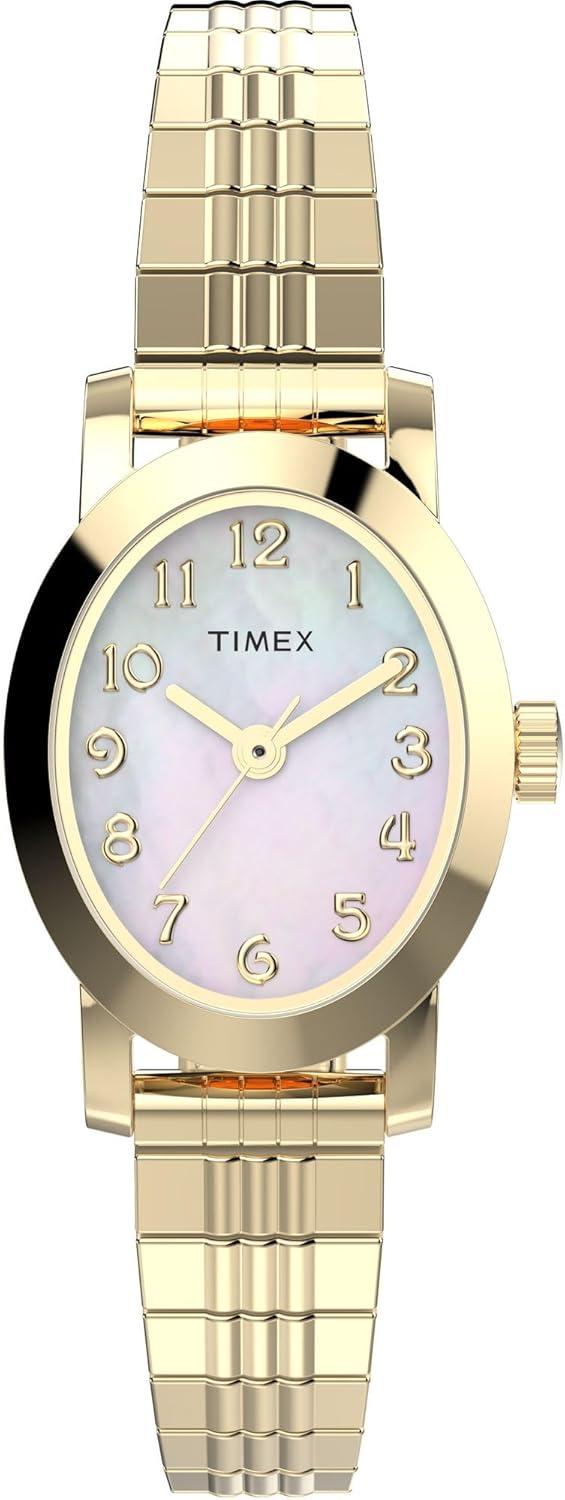 Timex Women's Cavatina 18mm Watch - Elegance in Gold-Tone