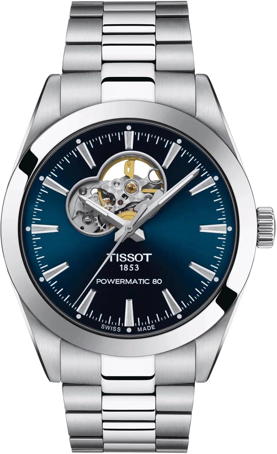 Tissot Men's Gentleman Powermatic 80 Open Heart Automatic Watch