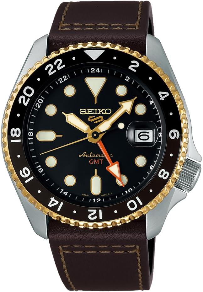 Seiko SSK036K1 5 Sports Automatic GMT Watch