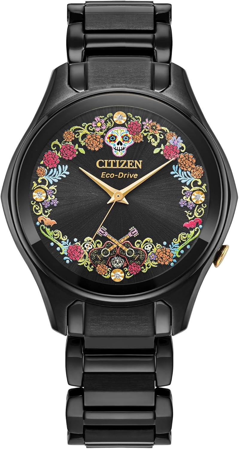 Citizen Women's Eco-Drive Disney Coco Sugar Skull Watch (EM1175-51W)