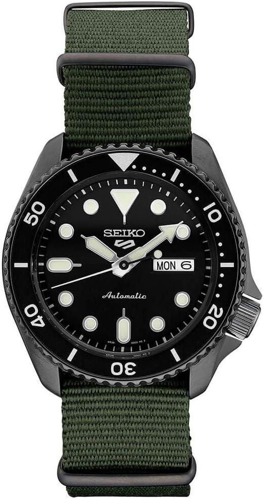 Seiko SRPD91 Seiko 5 Sports Men's Watch - Green 42.5mm Stainless Steel