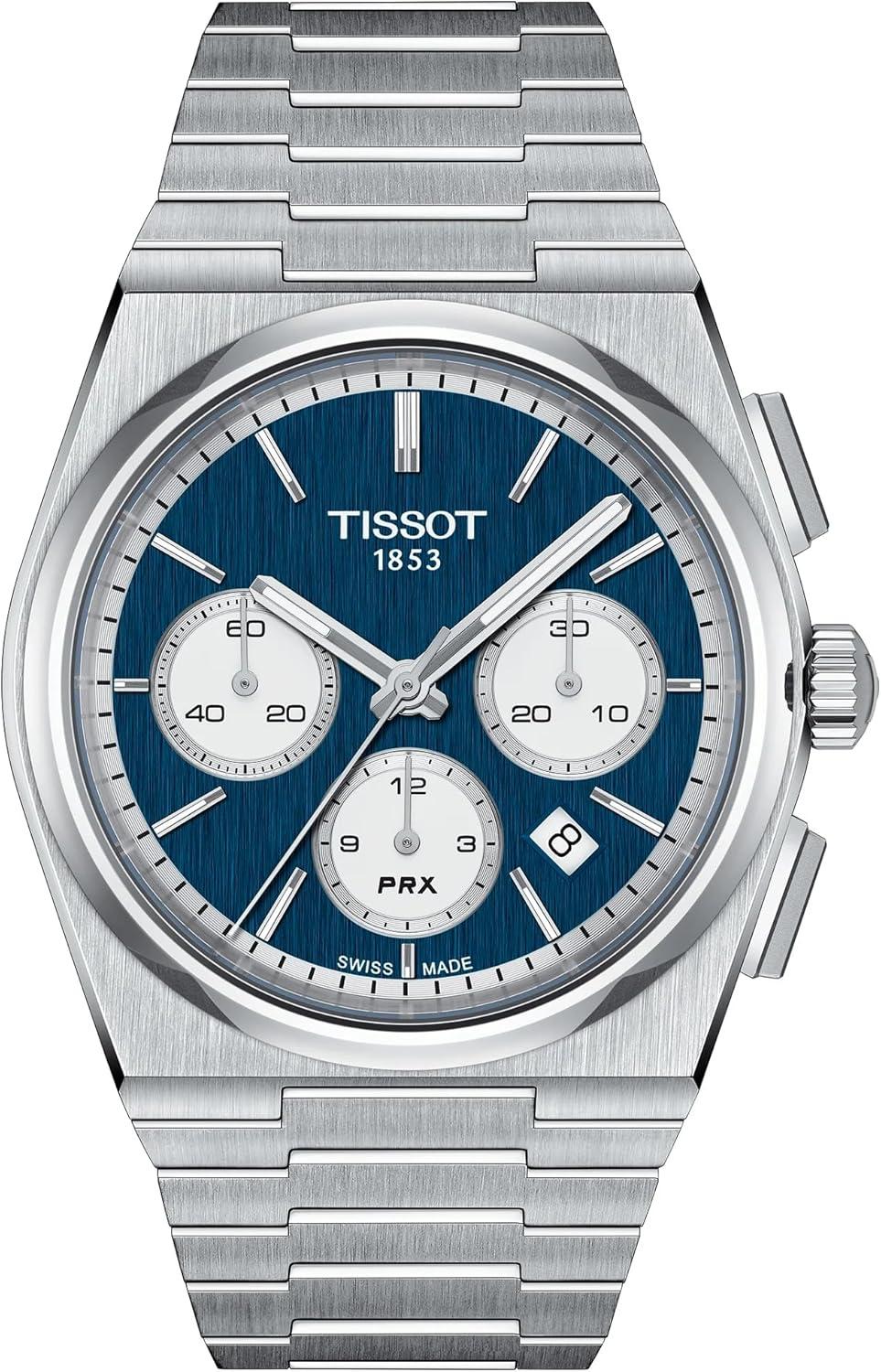 Tissot Men's PRX Automatic Chronograph 316L Stainless Steel Case