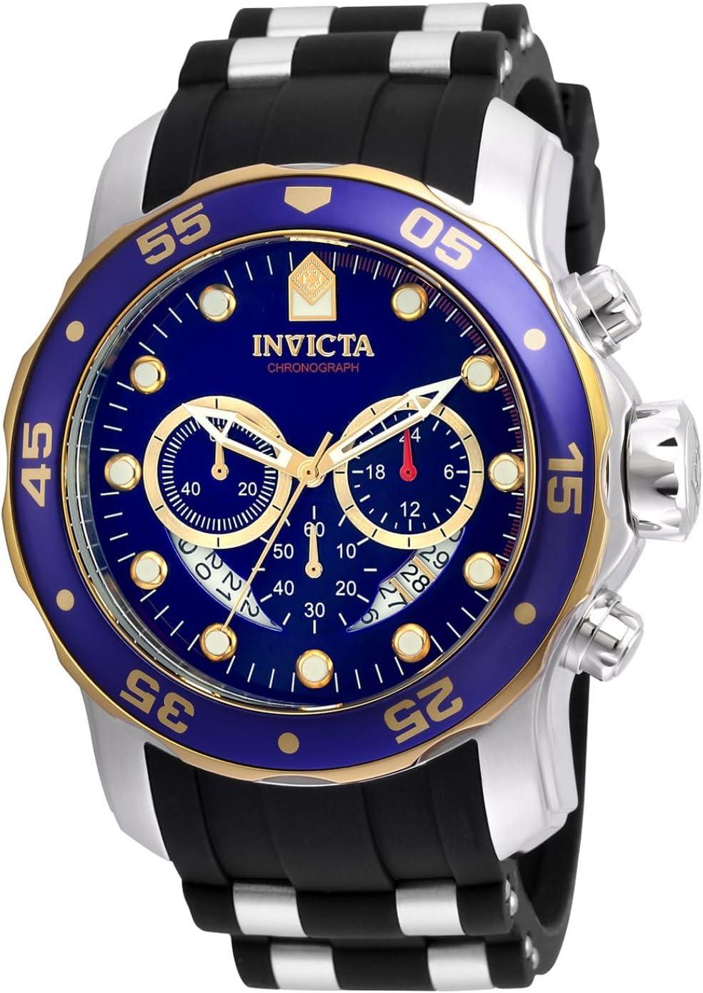 Invicta Men's 22971 Pro Diver Analog Display Quartz Black Watch