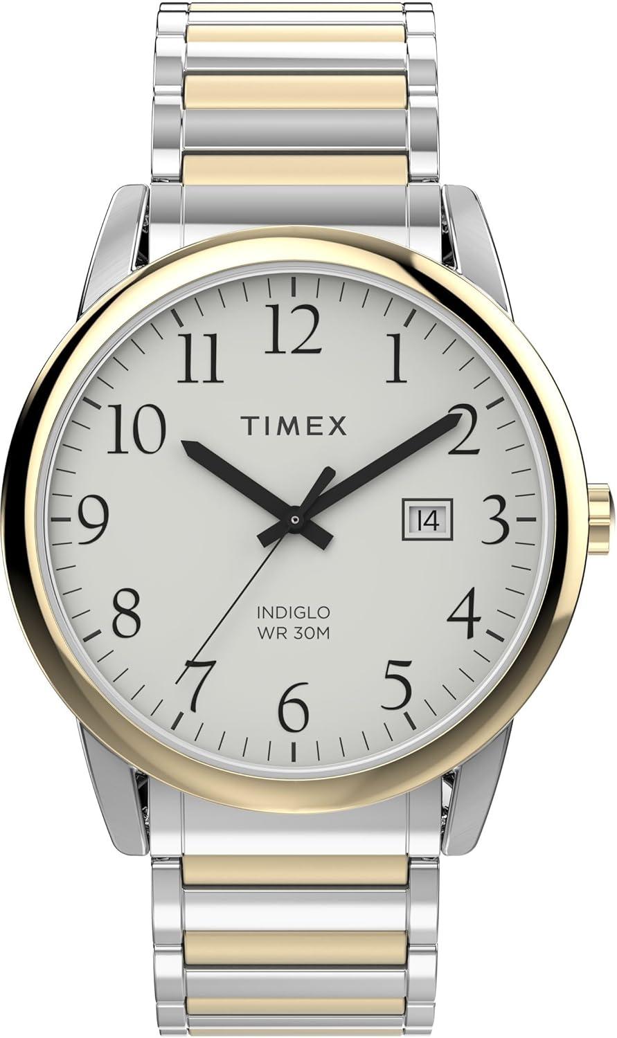 Timex Men's Easy Reader 40mm Watch - Two-Tone Expansion Band