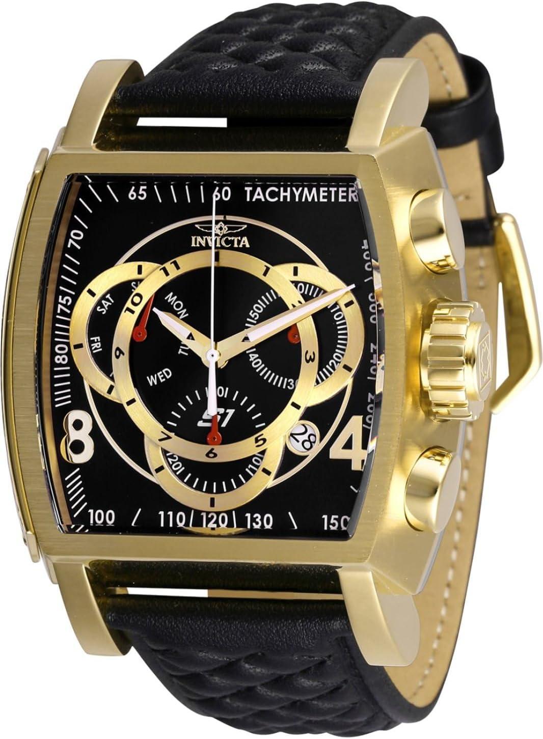 Invicta Men's 27918 S1 Rally Analog Display Quartz Black Watch