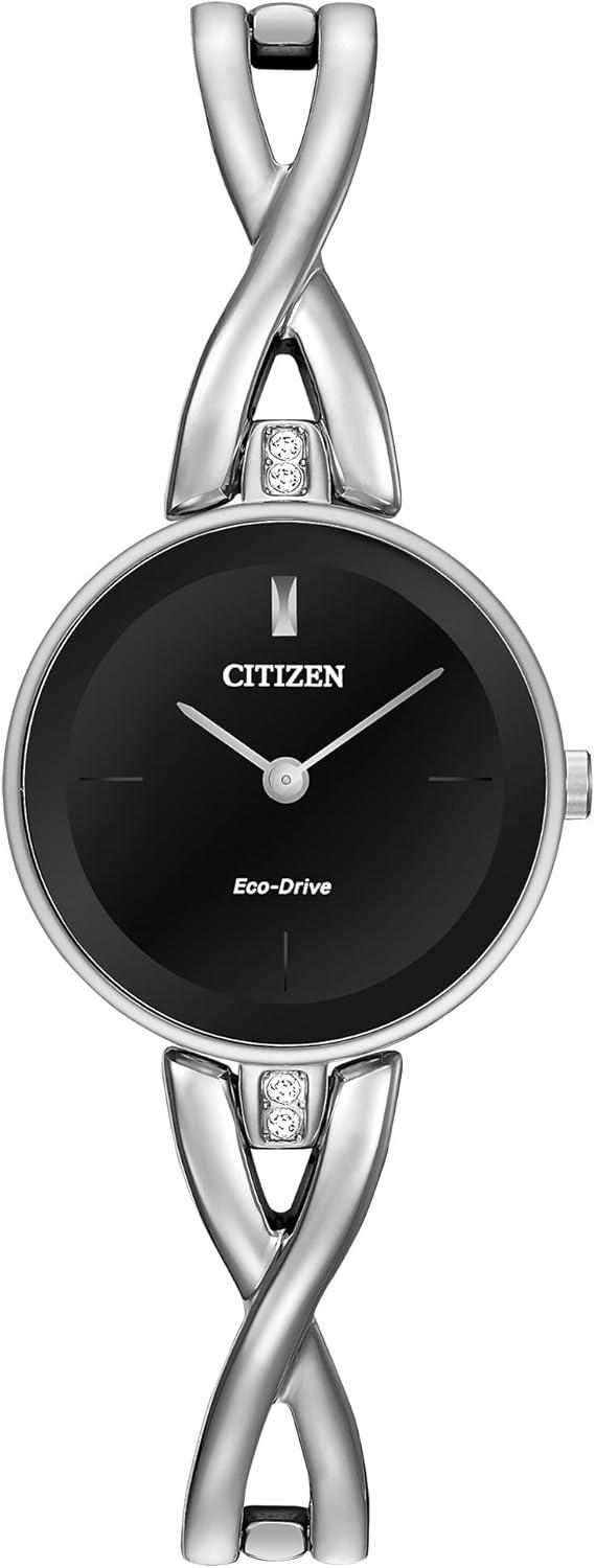 Citizen Women's Eco-Drive Modern Axiom Bangle Diamond Watch