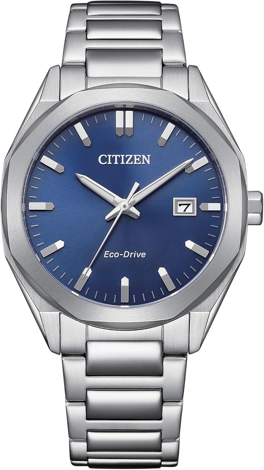 Citizen Men's Eco-Drive Classic Eco Silver-Tone Stainless Steel Bracelet Watch