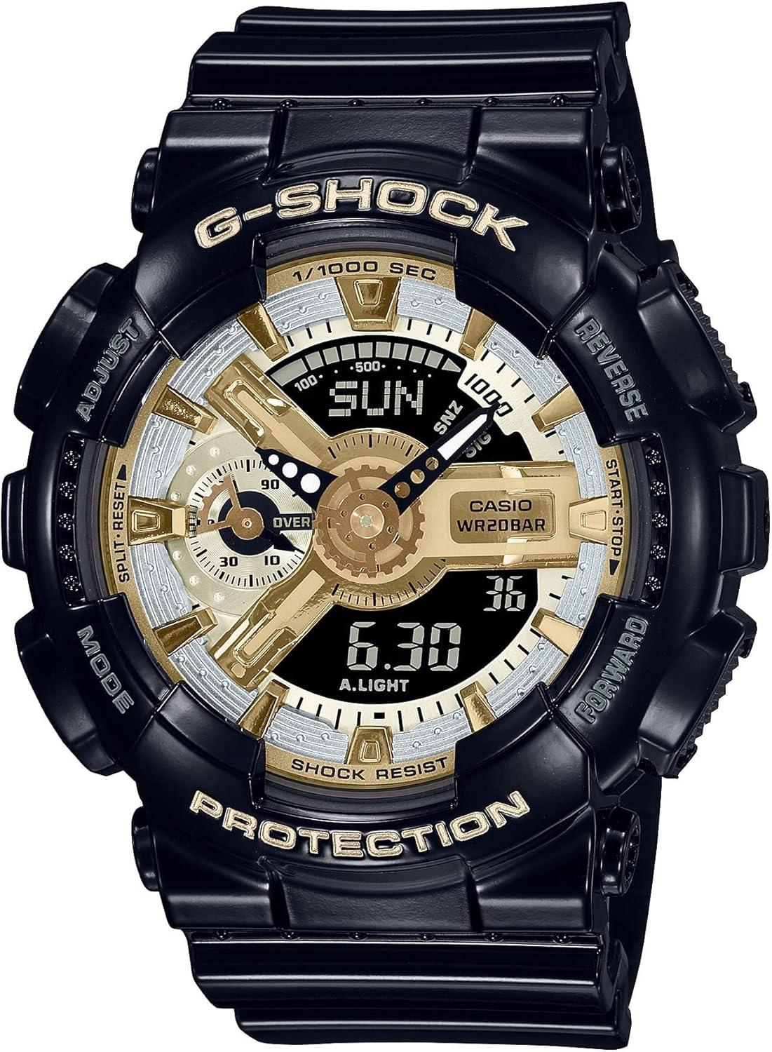 G-Shock GMAS110GB-1A Black Women's Watch