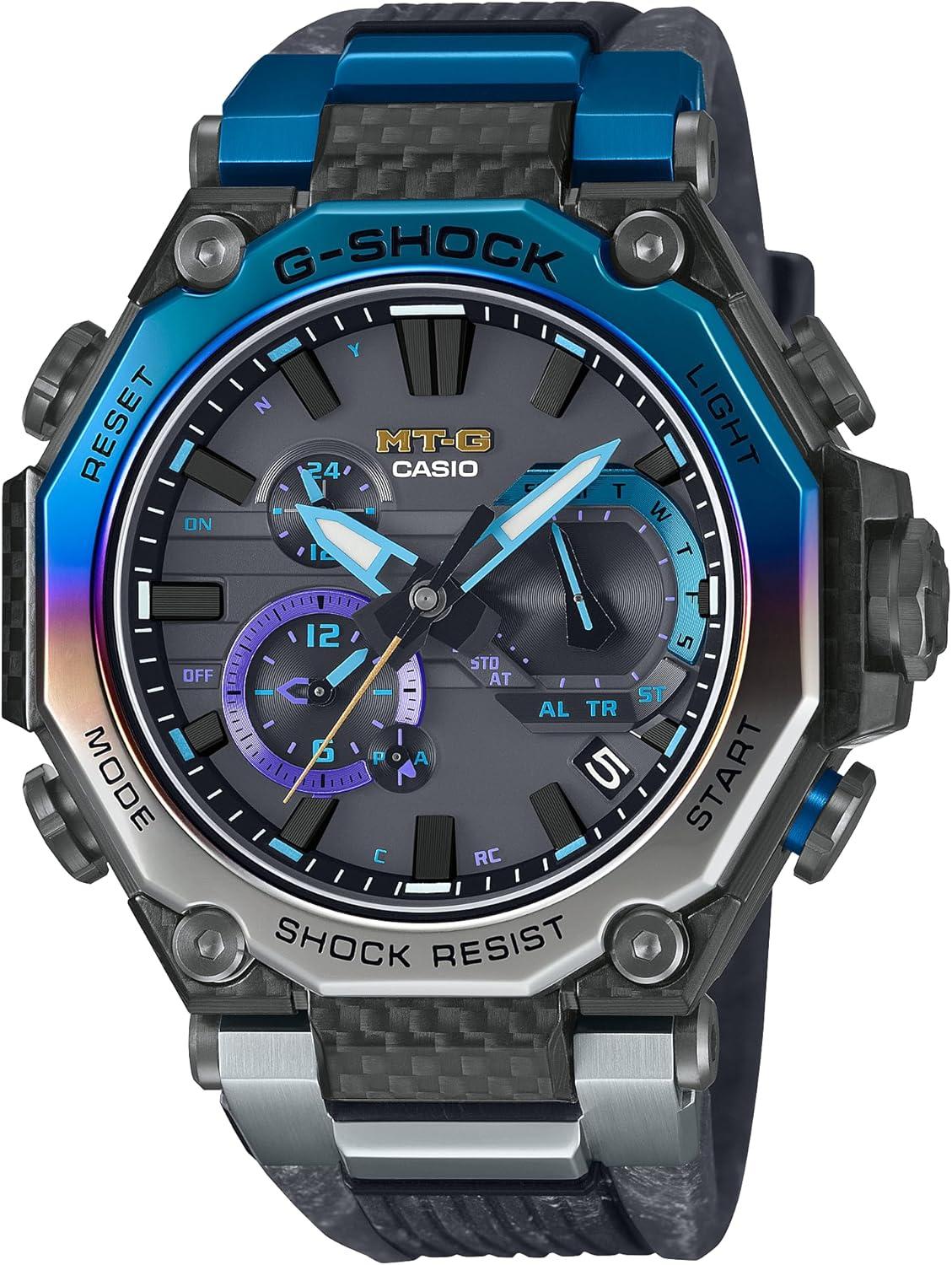 Casio MT-G Storm Chaser Rainbow IP Limited Edition Watch MTGB2000YST1