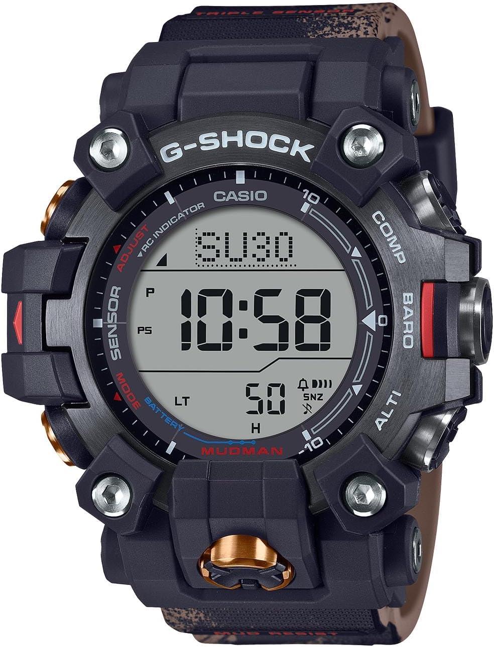 Casio Wristwatch GW-9500TLC-1JR: MUDMAN Radio Solar - Rugged & Reliable