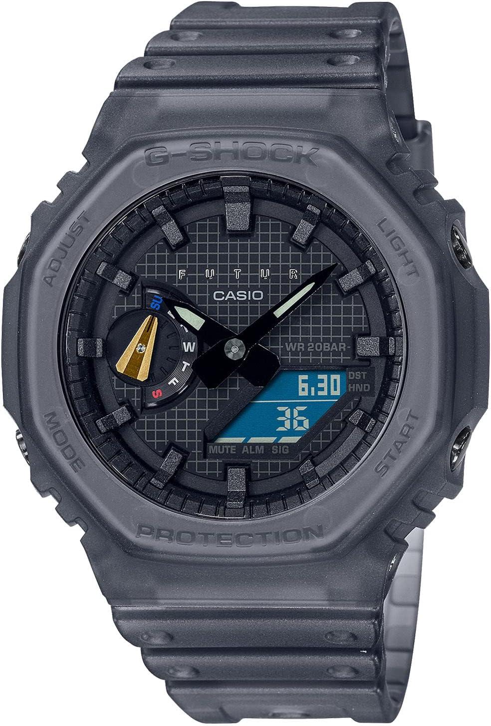 Casio GA-2100FT-8AJR Men's Watch - Limited Edition Black Model