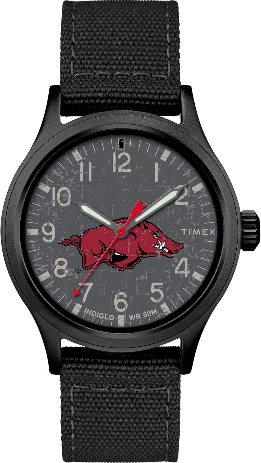 Timex Tribute Men's Collegiate Scout 40mm Quartz Fabric Strap Watch