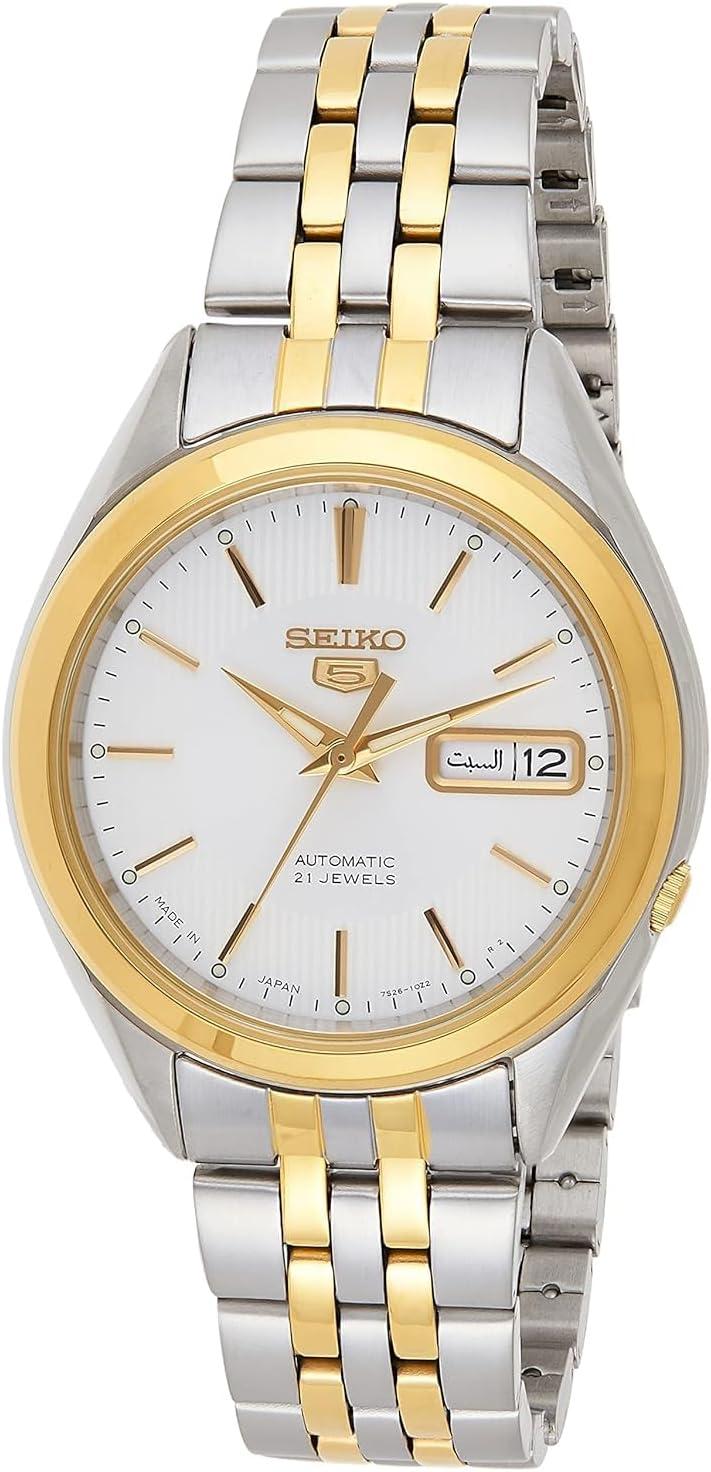 SEIKO Watch Automatic 5 Made in Japan SNKL24J1 Men