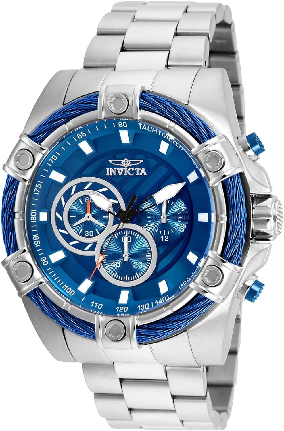 Invicta Men's Bolt Quartz Watch with Stainless Steel Band
