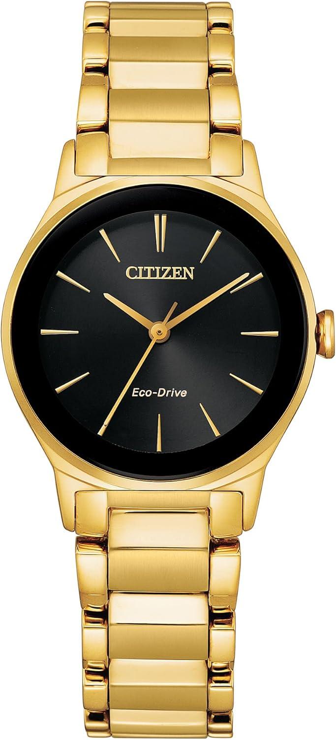 Citizen Ladies Eco-Drive Axiom Modern Eco Gold-Tone Watch