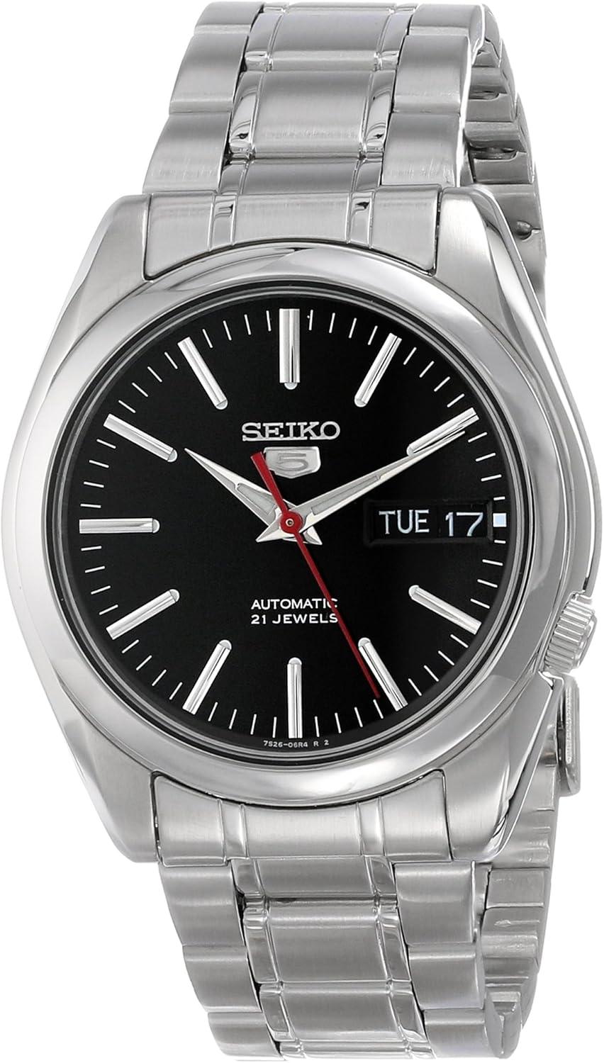 Seiko Men's SNKL45 Stainless Steel Automatic Watch