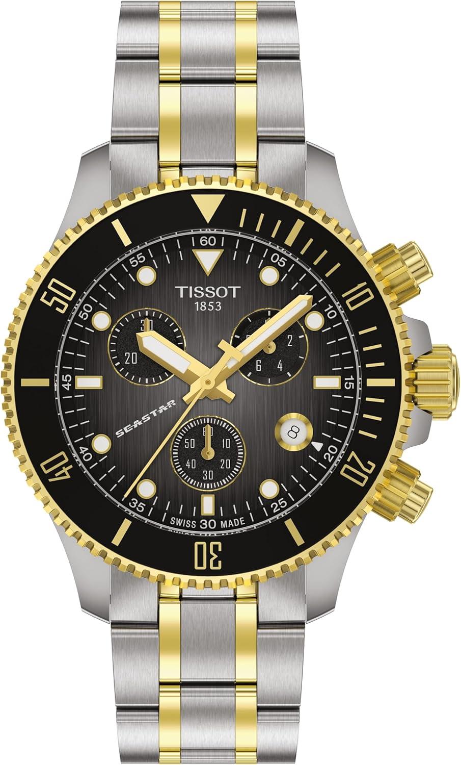 Tissot Seastar 1000 Quartz Chronograph 38mm - The Ultimate Unisex Timepiece