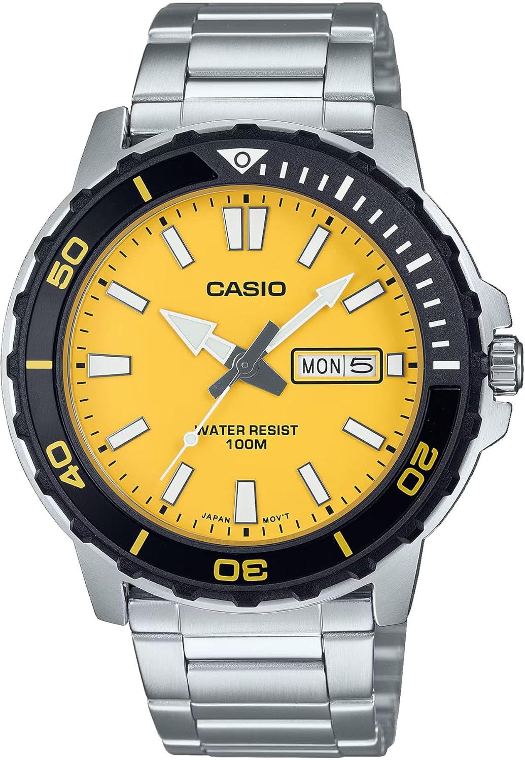 Casio Men Analog Quartz Watch MTD125D-9AV - A Perfect Blend of Style and Functionality